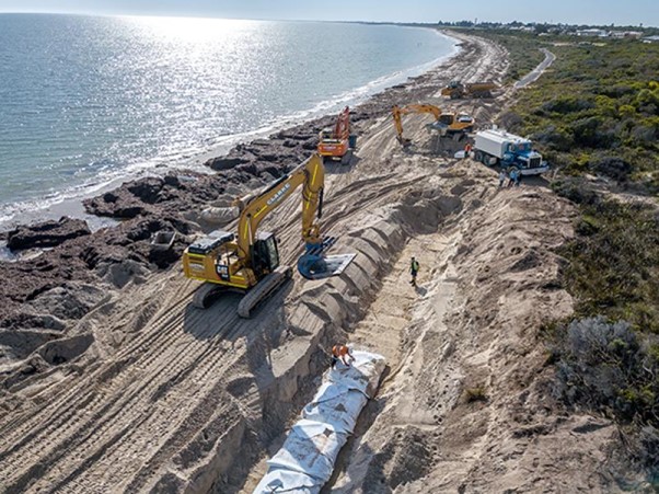 Rockfall Protection Mesh Installation